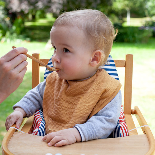 ambiance 358QUILT78QU Lätzchen waterproof Pady quilted jersey 37cm QUILT Green