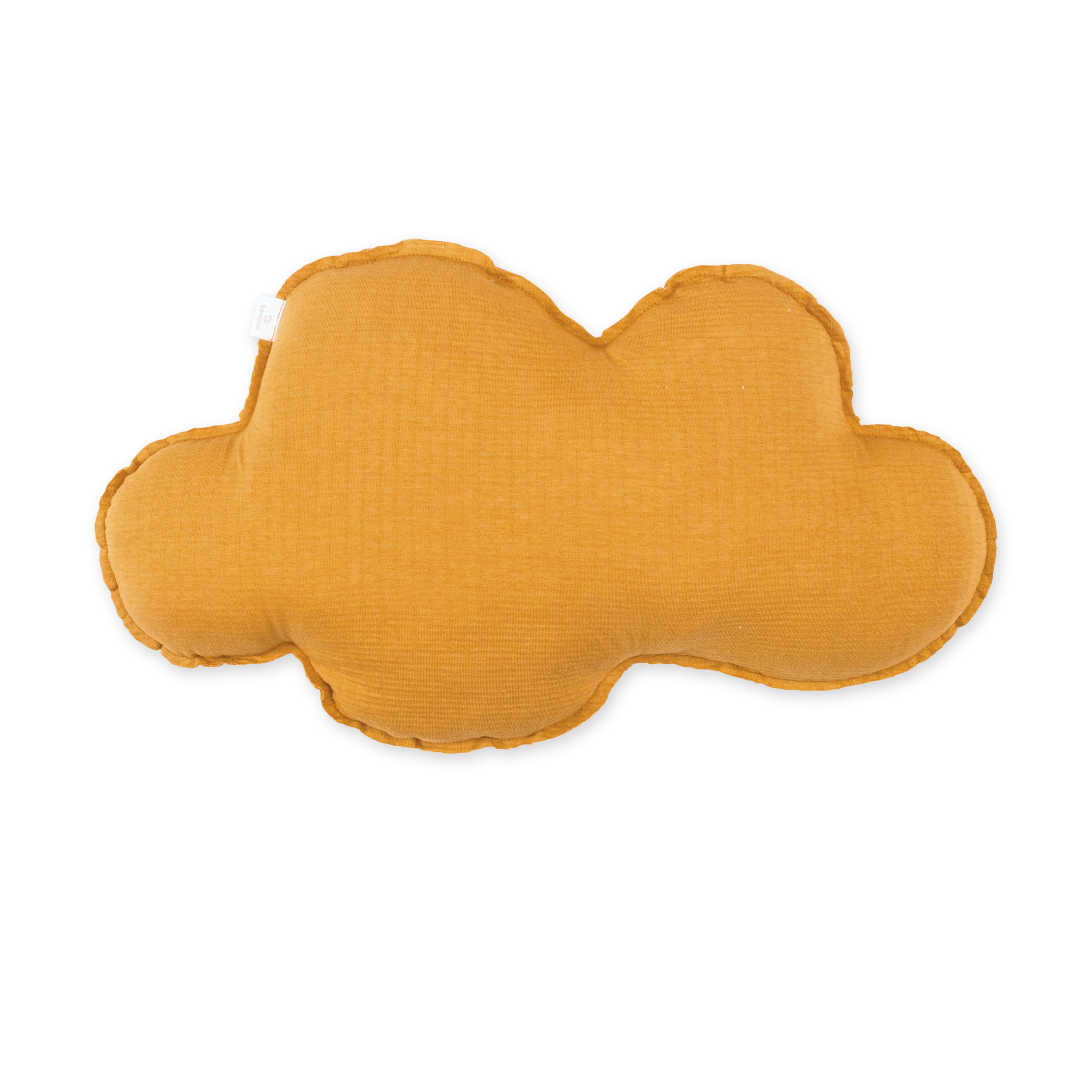 Decorative cushion Tetra Jersey 30cm CLOUD Ocher yellow