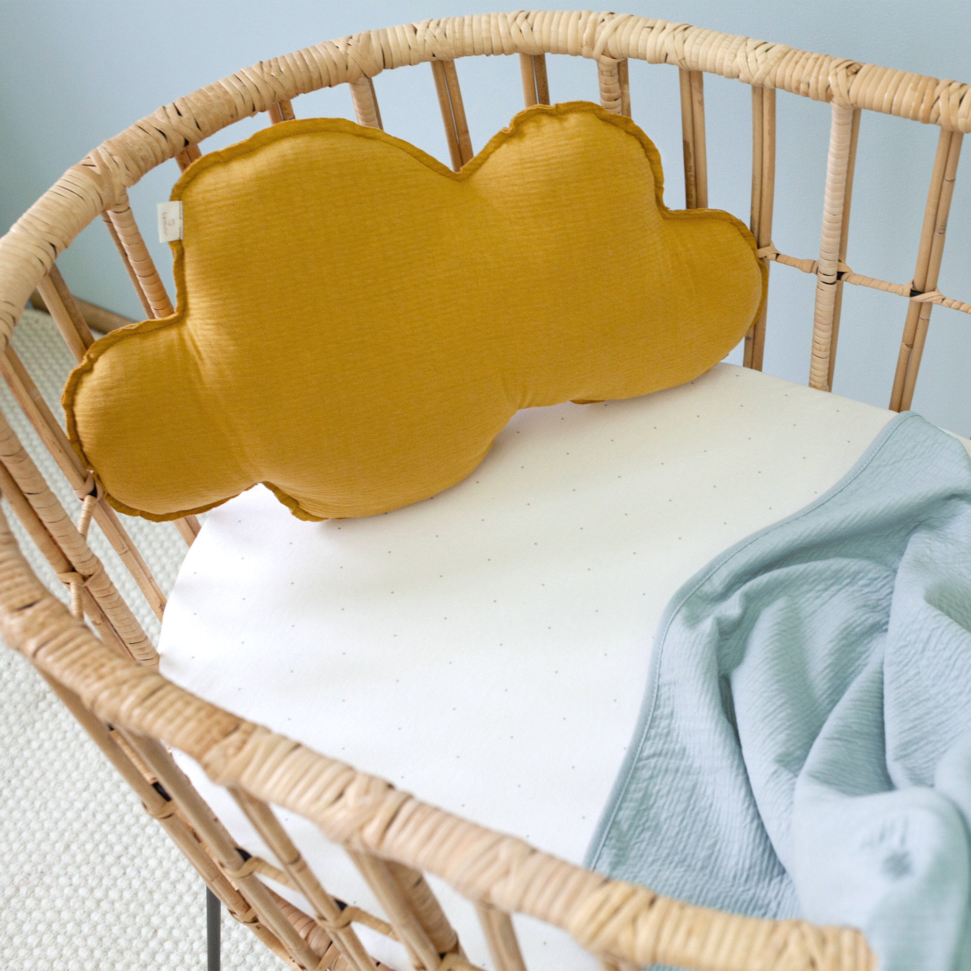 Decorative cushion Tetra Jersey 30cm CLOUD Golden[BEDDING]