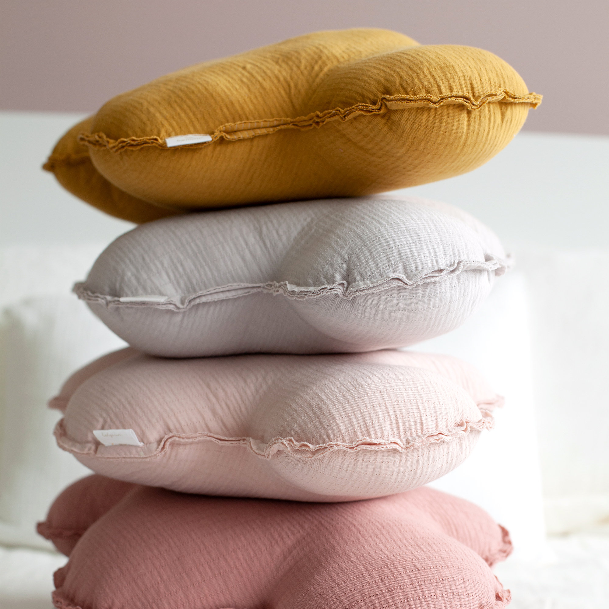 Decorative cushion Tetra Jersey 30cm CLOUD Blush[AWARENESS]