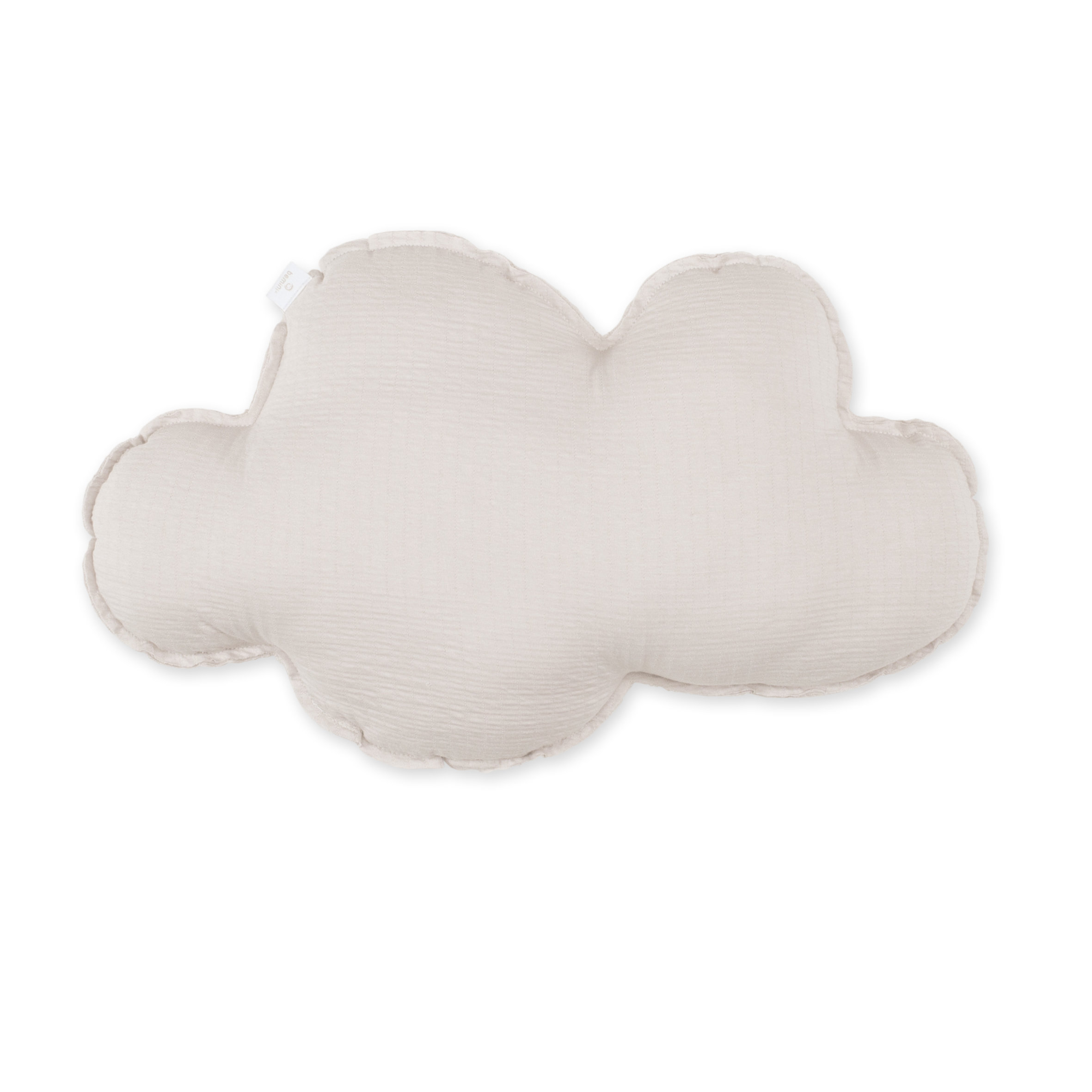 Decorative cushion Soft cotton jersey 30cm CLOUD Sand