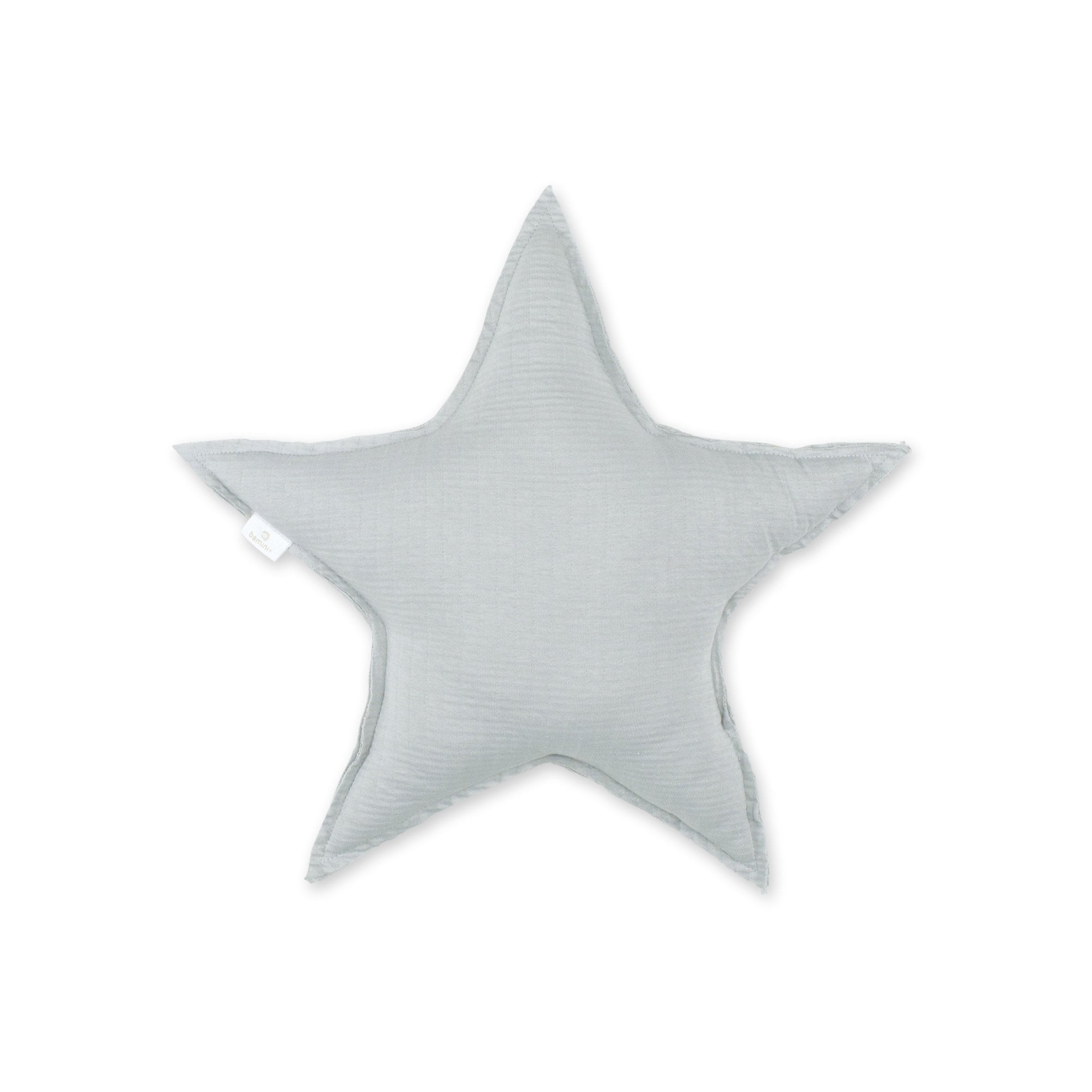 Grey star print cushion hot sale