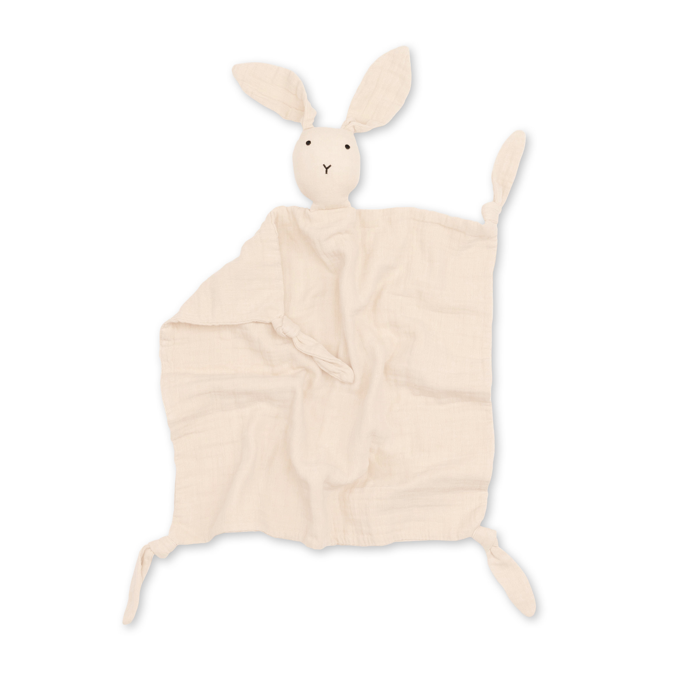 Bunny Baumwoll Musselin 40x40 cm BUNNY Ecru