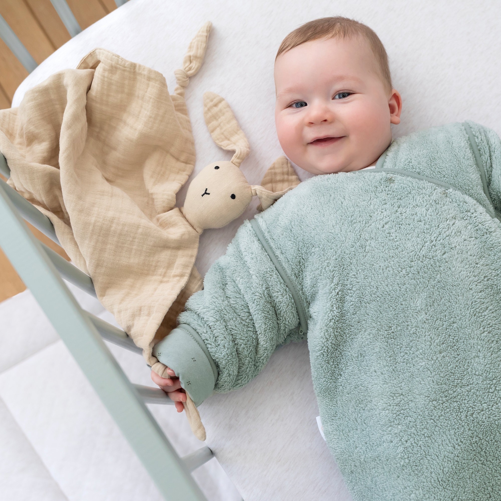 Bunny Mousseline de coton 40x40 cm BUNNY Pudding[AWARENESS]