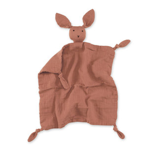 Bunny Gaze de coton 40x40 cm BUNNY Moka
