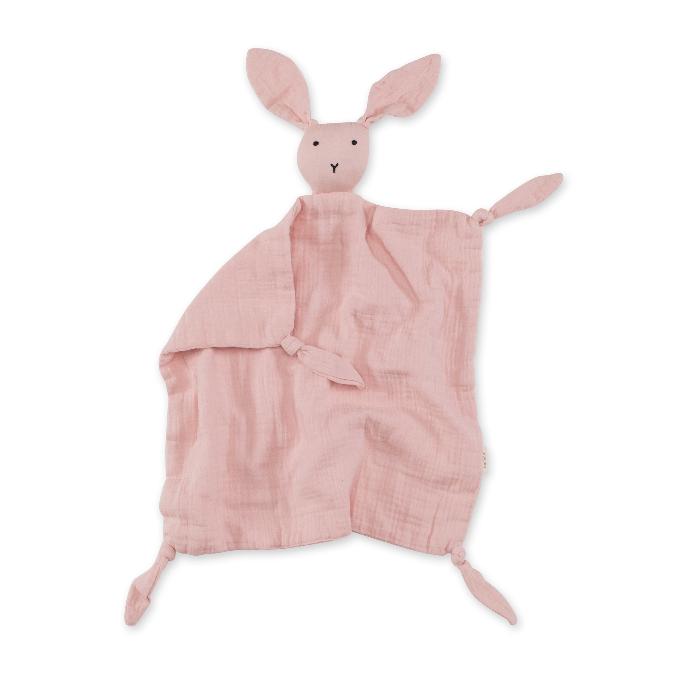 Bunny Cotton muslin 40x40 cm BUNNY Old pink