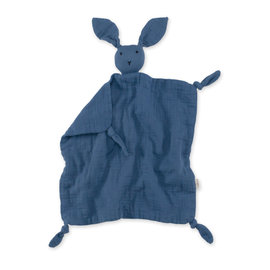 Bunny Muselina de algodón 40x40 cm BUNNY Azul mineral