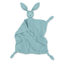 Bunny Mousseline de coton 40x40 cm BUNNY Turquoise