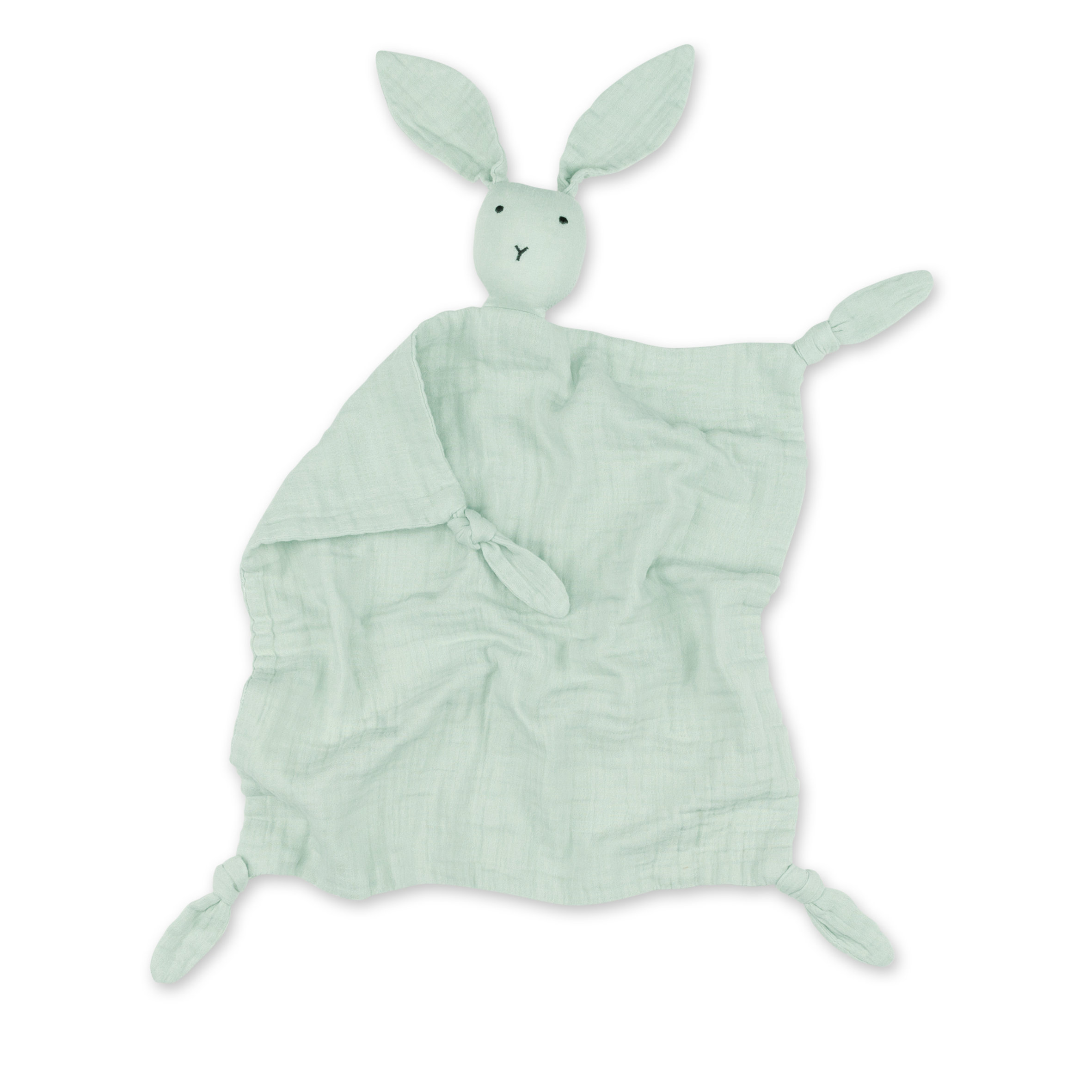 Bunny Baumwollmusselin 40x40 cm BUNNY Celadon