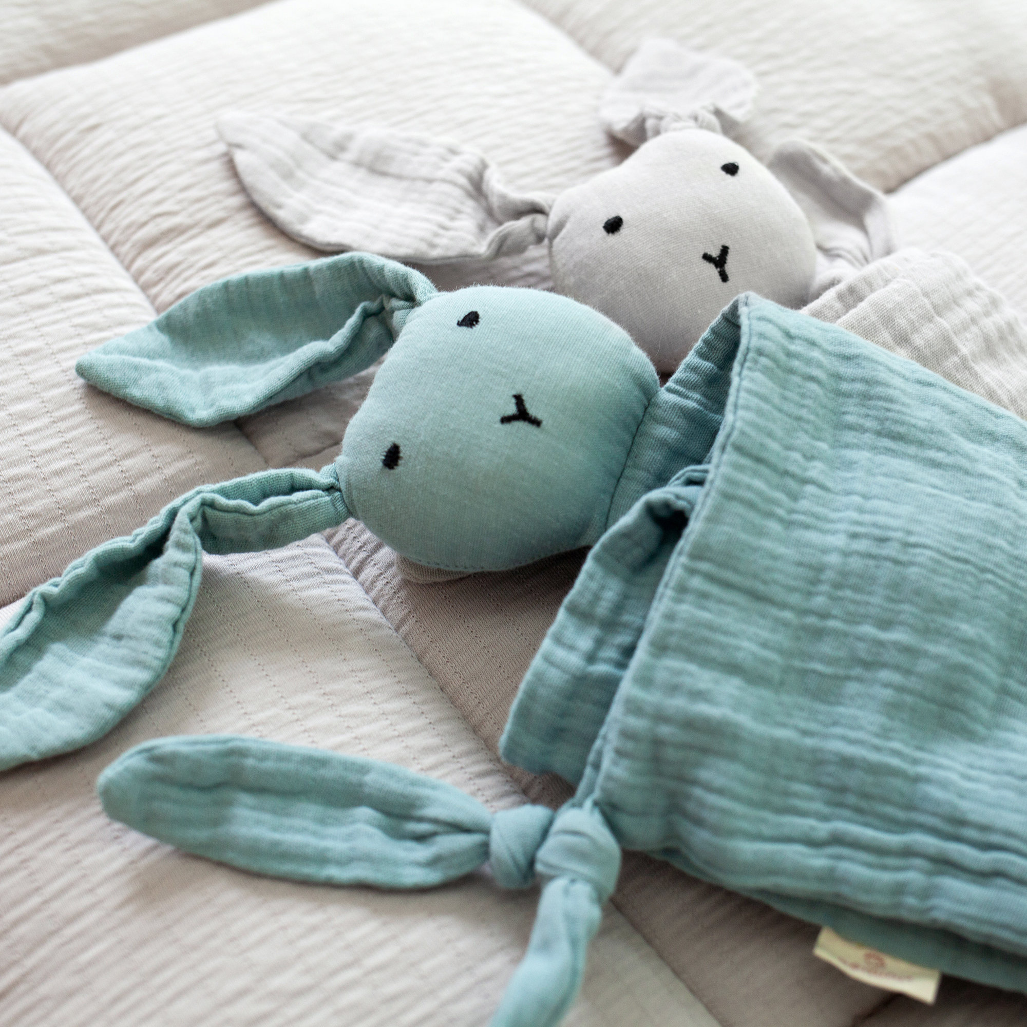 Bunny Baumwollmusselin 40x40 cm BUNNY Relax