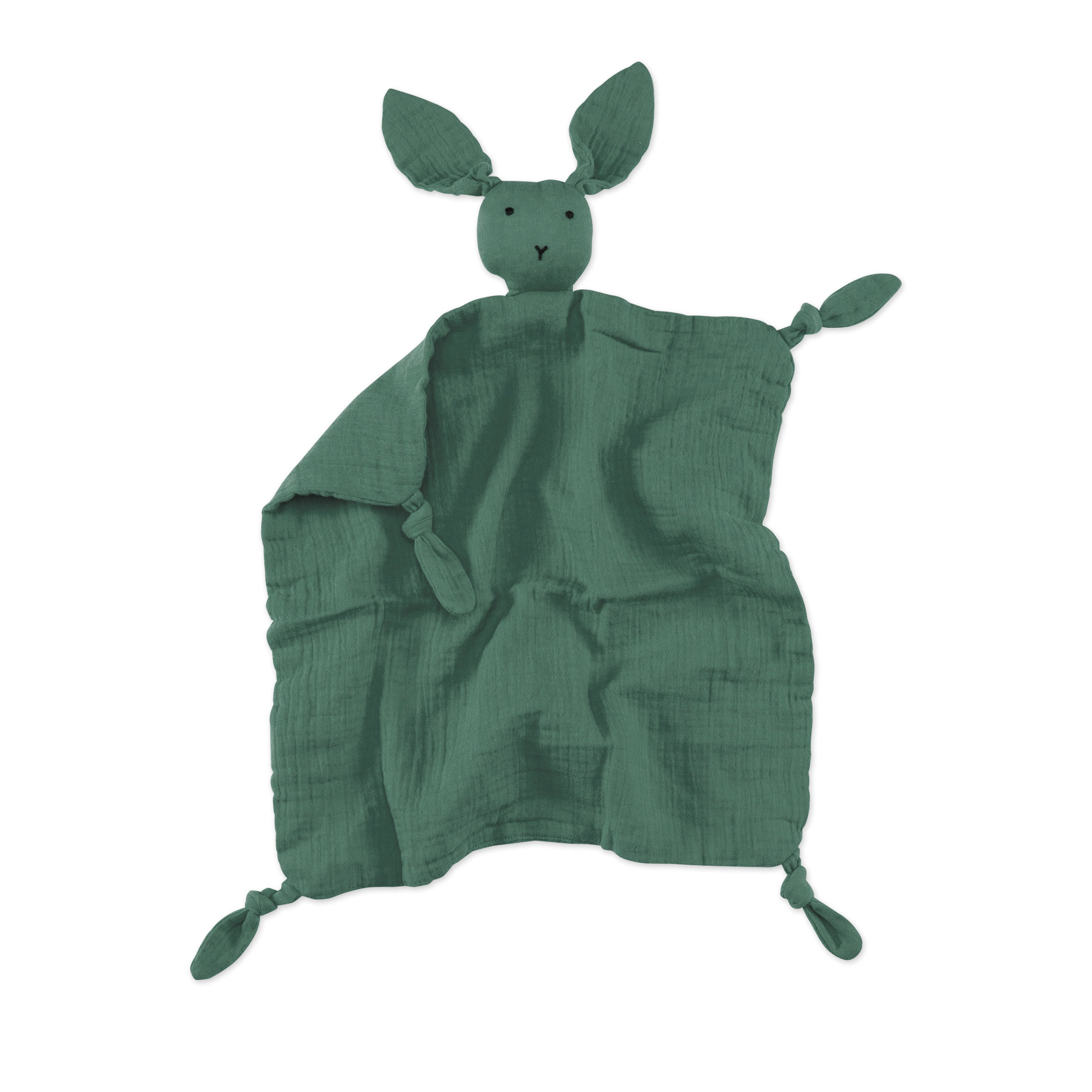 Bunny Mousseline de coton 40x40 cm BUNNY Green
