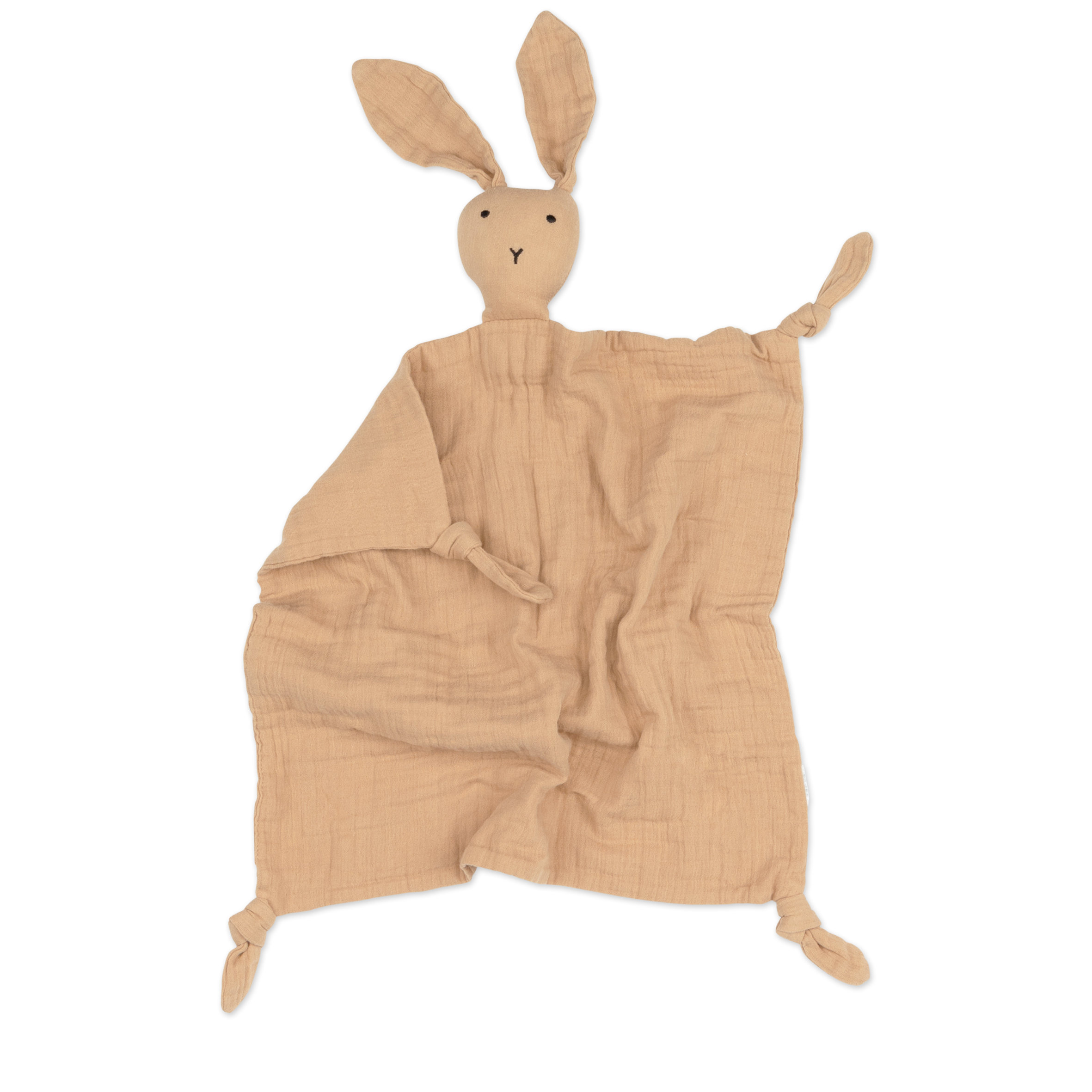 Bunny Mousseline de coton 40x40 cm BUNNY Naturel