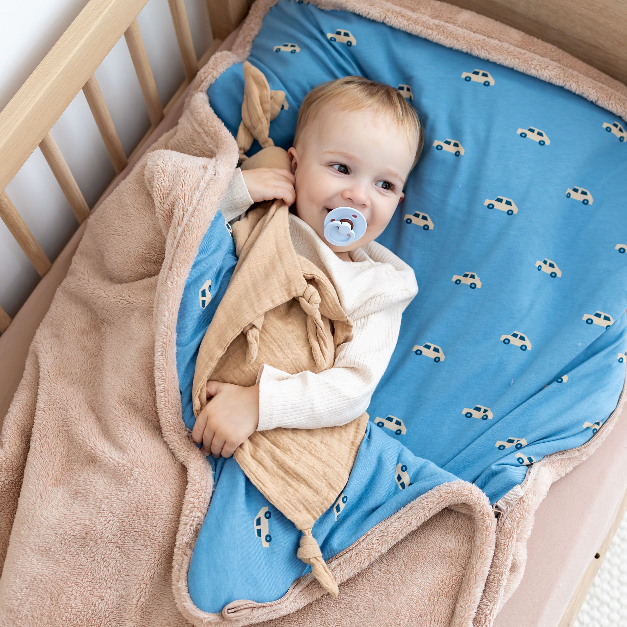 Bunny Cotton muslin 40x40 cm BUNNY Naturel[AWARENESS]