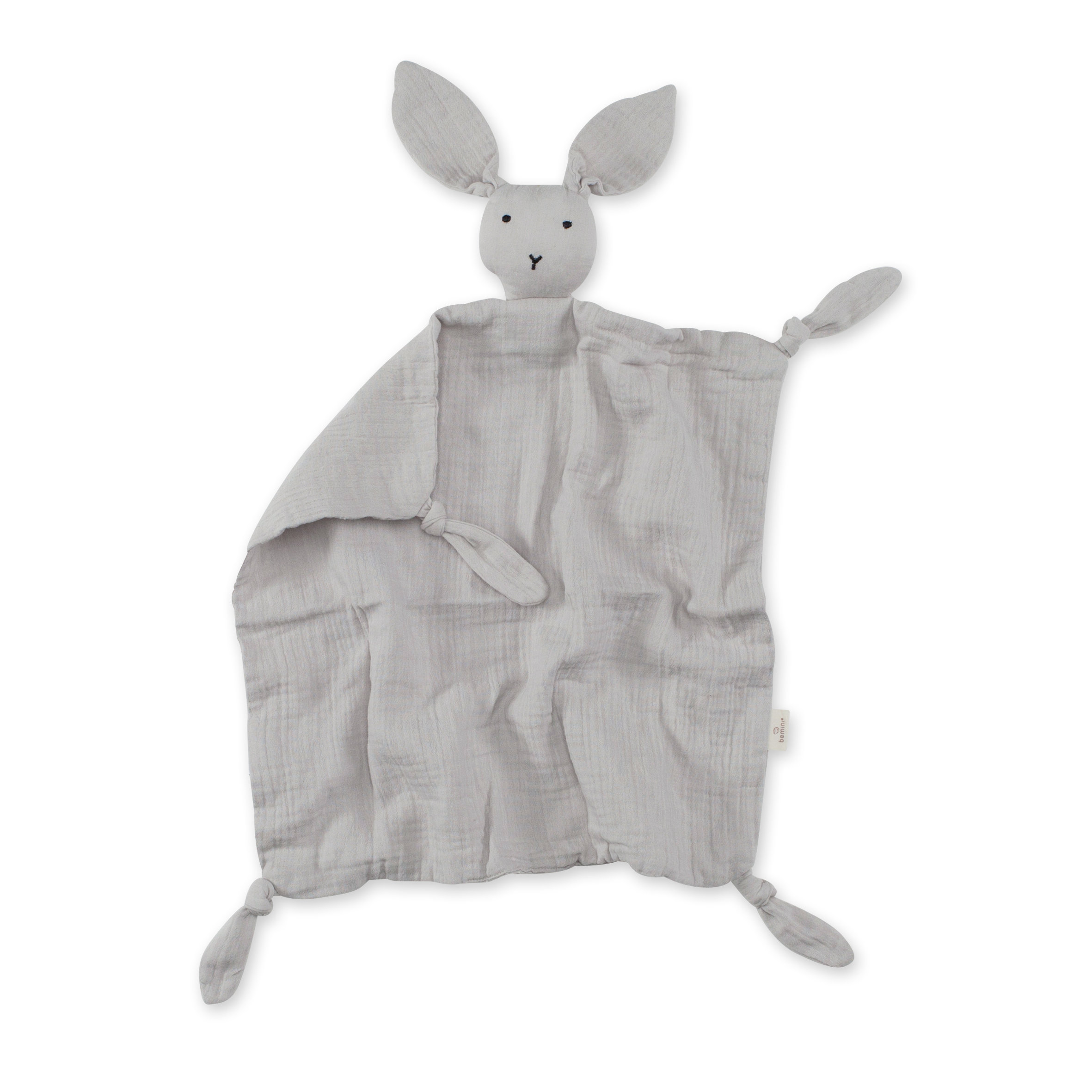 Bunny Cotton muslin 40x40 cm BUNNY Light grey