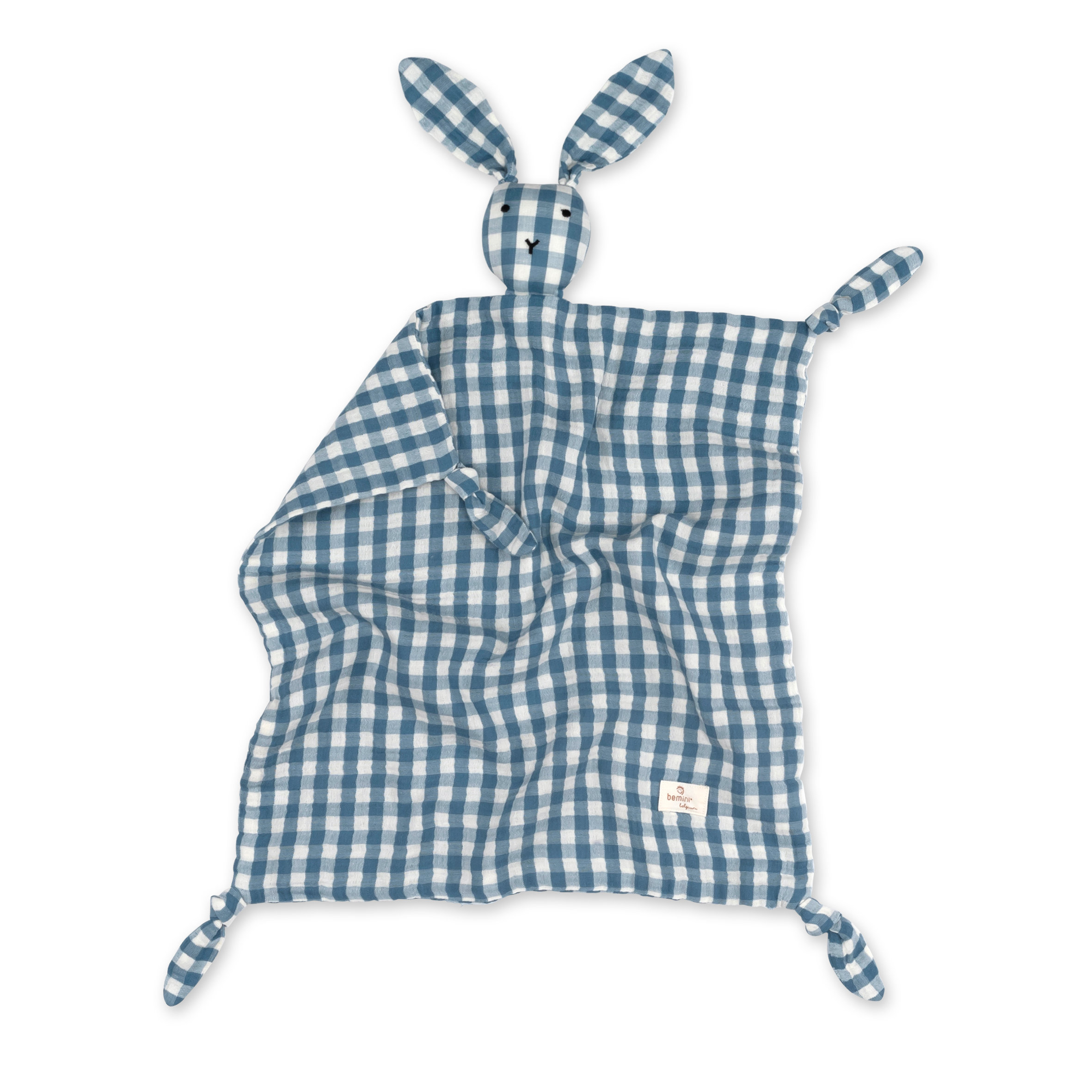 Bunny Baumwoll Musselin 40x40 cm CHECK Wonder