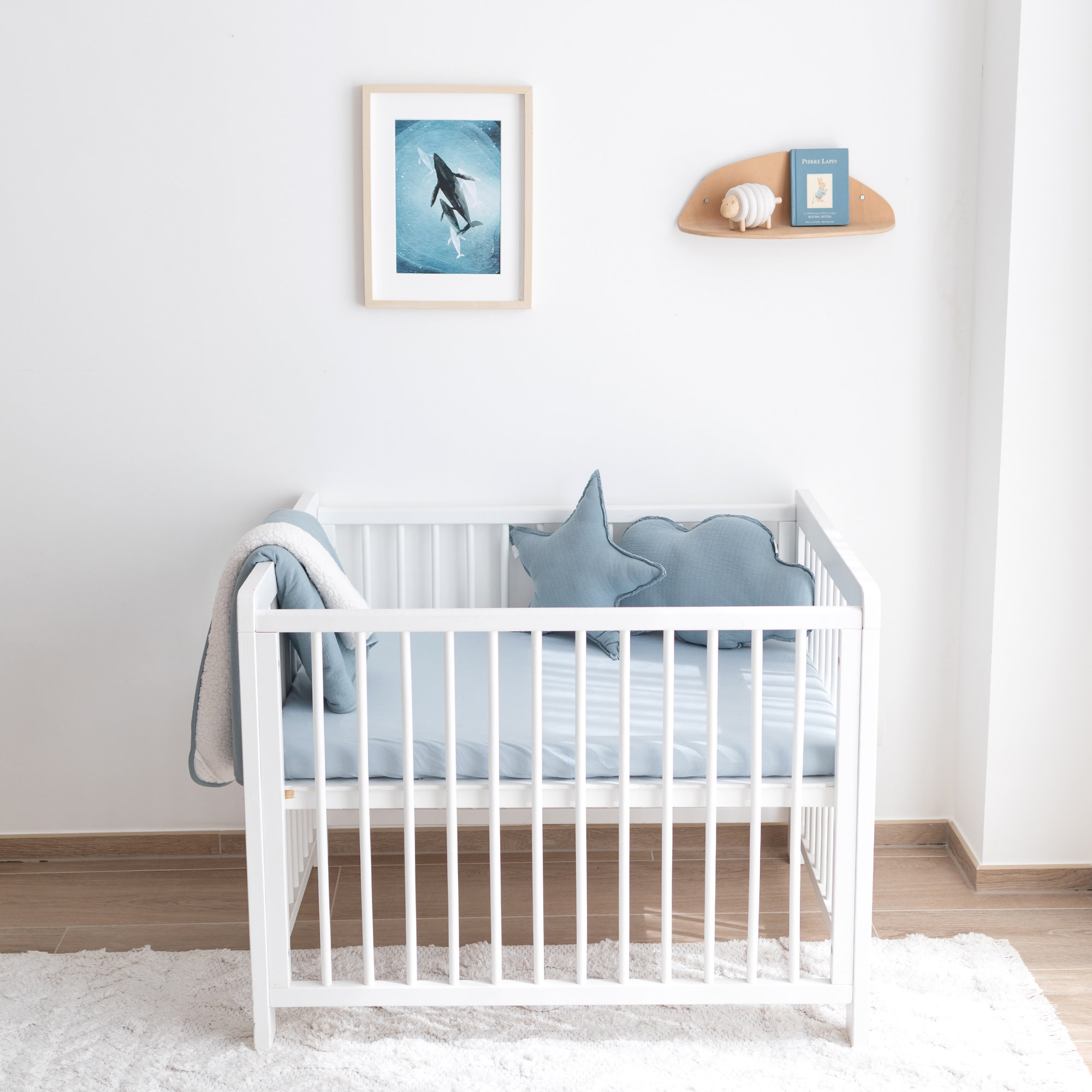 Playpen sheet Jersey 75x95cm  Breeze[AWARENESS]