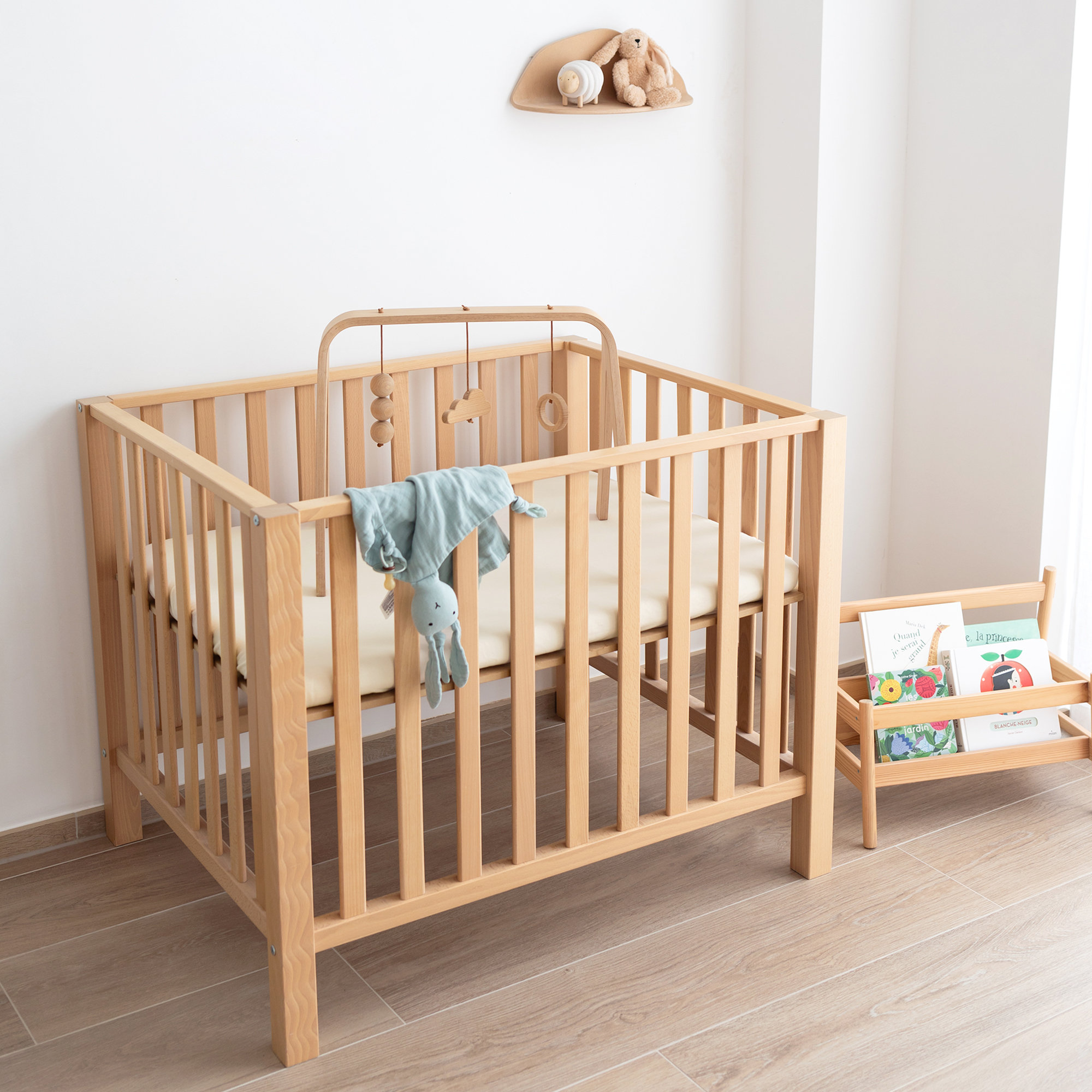 Laken für laufgitter Jersey 75x95cm  Cream[AWARENESS]