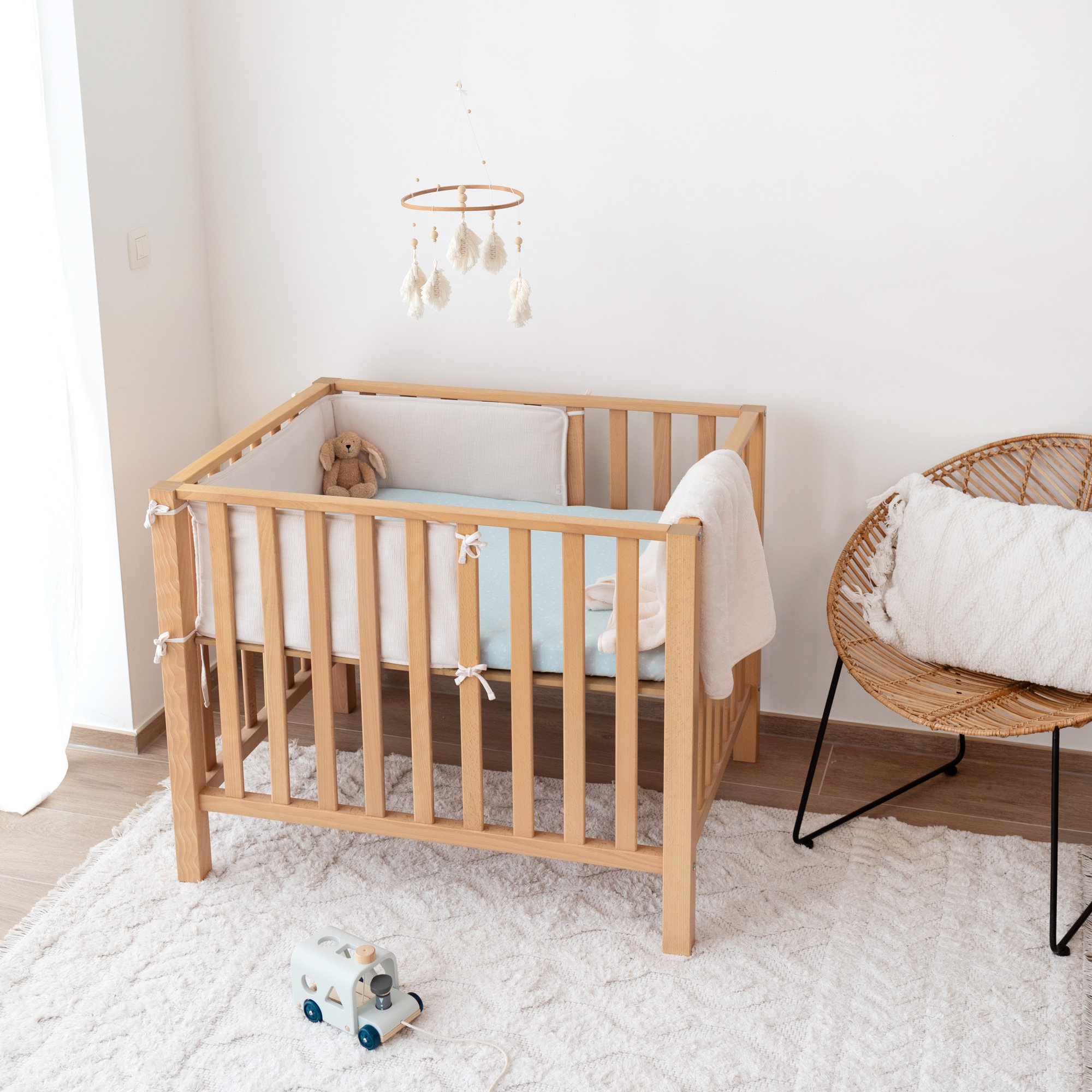 Sábana bajera parque Jersey 75x95cm STARY GlacierOutlet