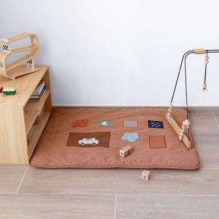 Tapis de parc Pure coton 75x95cm HOUSE Moka