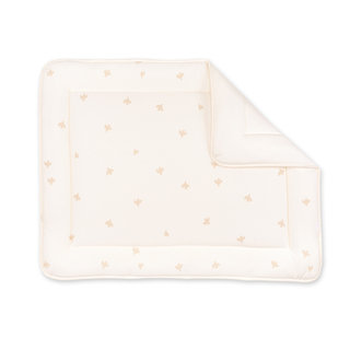 Padded play mat Cushioned comfort 75x95cm PIUMA Piuma ecru