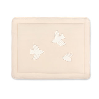 Padded play mat Pure cotton 75x95cm PIUMA Popcorn