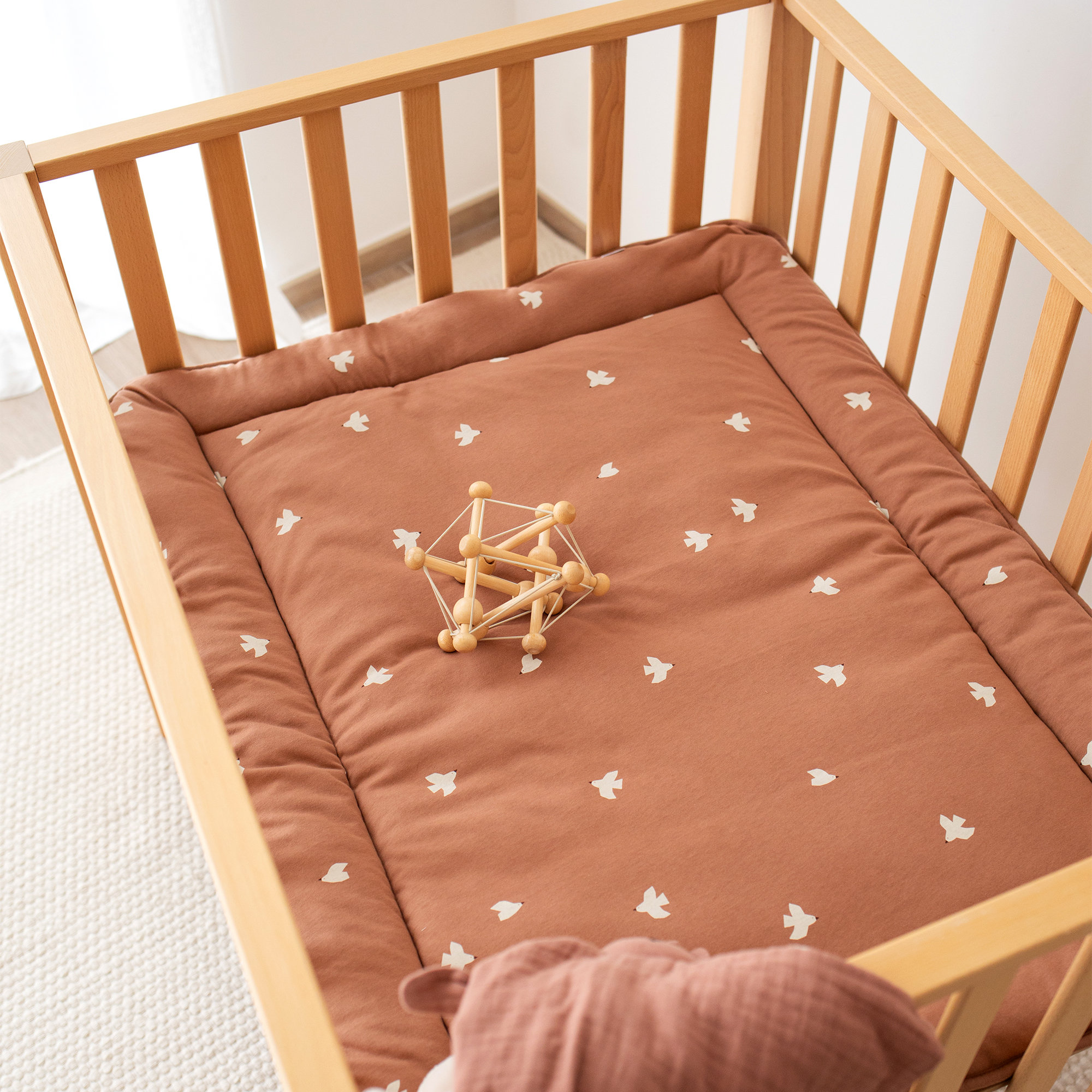 Parklegger Pady Jersey + Jersey 75x95cm PIUMA Piuma moka[AWARENESS]