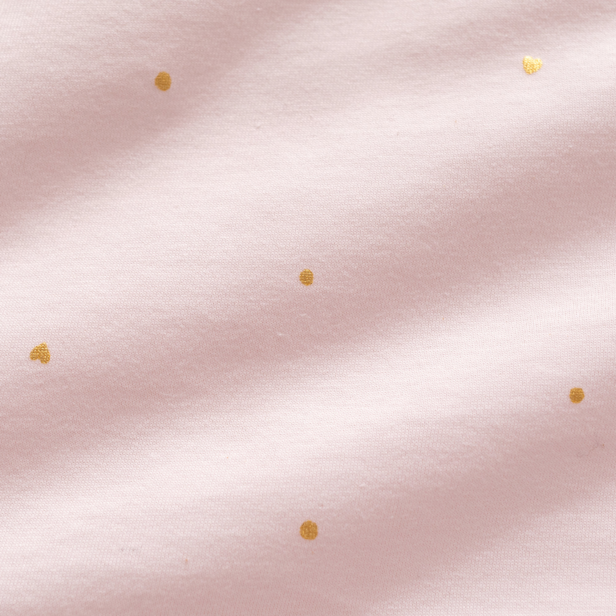 Padded play mat Pady jersey + jersey 75x95cm PRETY Gold dots print[AWARENESS]