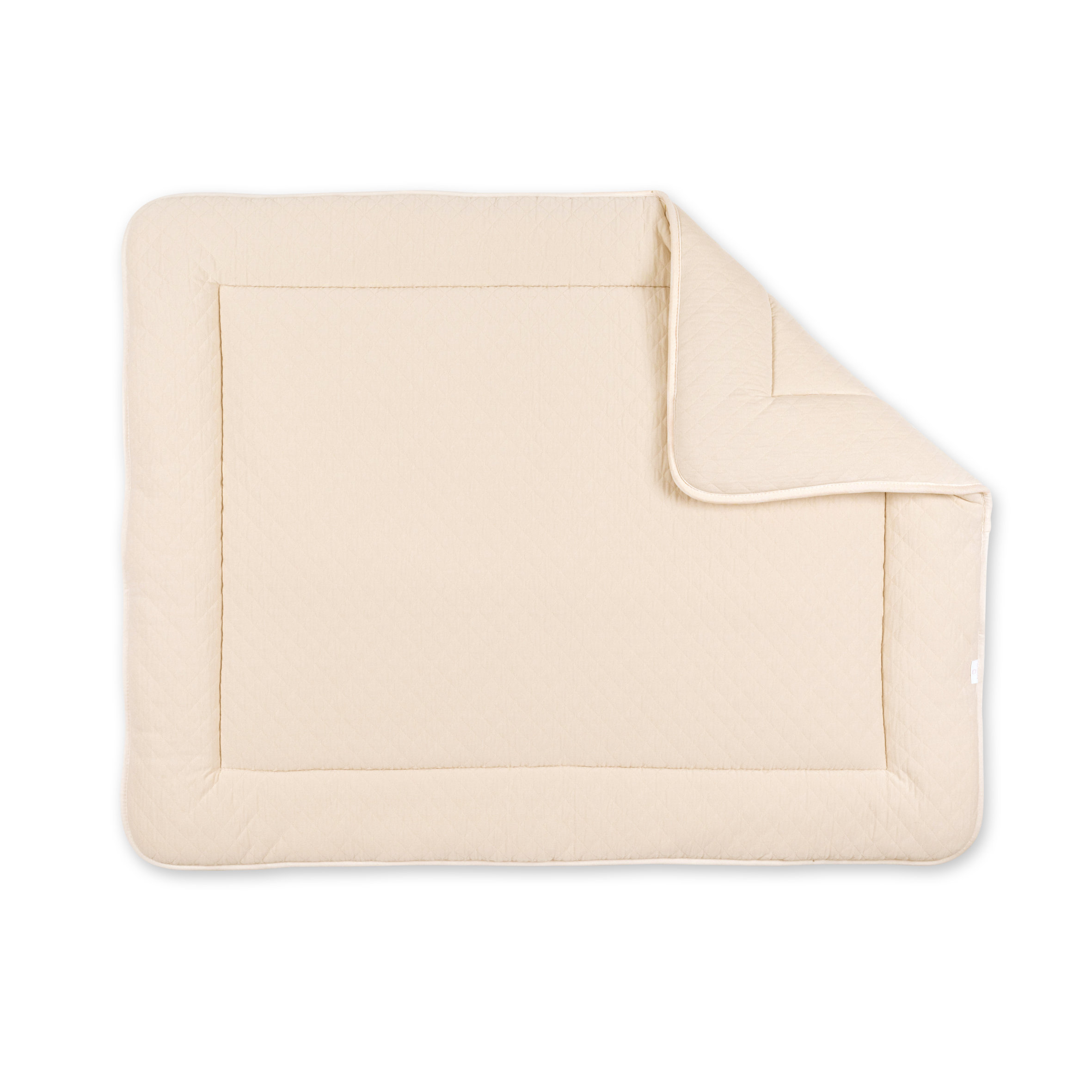 Padded play mat Pady quilted 75x95cm QUILT Cream