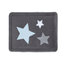 Padded play mat Pady softy + terry 75x95cm STARB Little stars print pingu
