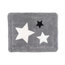 Tapis de parc Pady softy + terry 75x95cm STARY Stars grizou