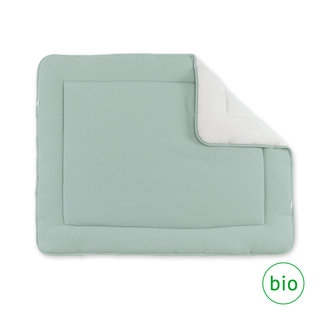 Laufstalleinlage Krabbeldecke Pady waffle Bio + jersey Bio 75x95cm WAFLE Lunar