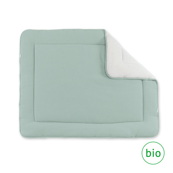 Tapis de parc Pady waffle Bio + jersey Bio 75x95cm WAFLE Lunar