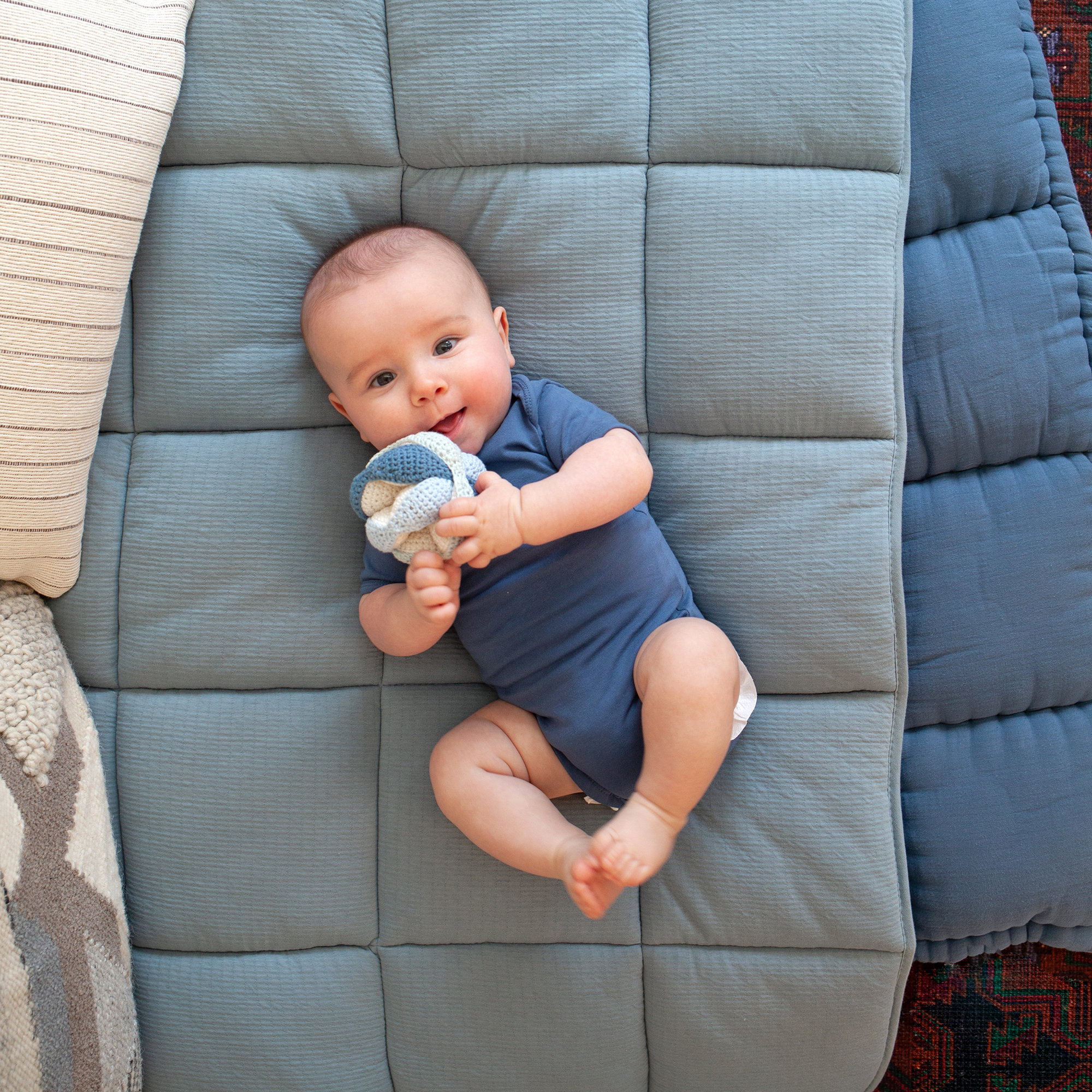 Playpen mat Textured softness 100x100cm CADUM WonderOutlet