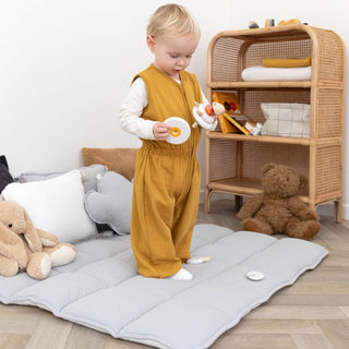 Playpen mat Pady tetra jersey + jersey 100x100cm CADUM Grizou