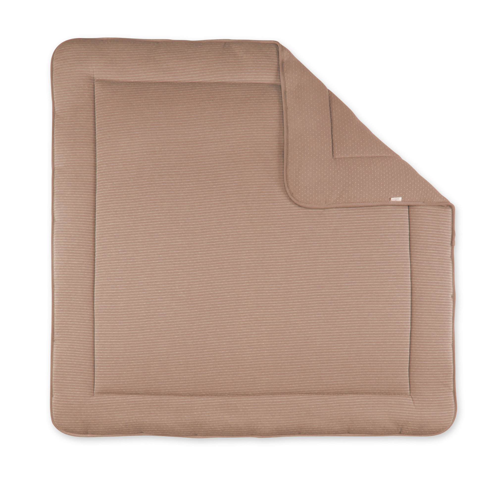 Laufstalleinlage Krabbeldecke Pady twin jersey 100x100cm DUNES Stripe muffin