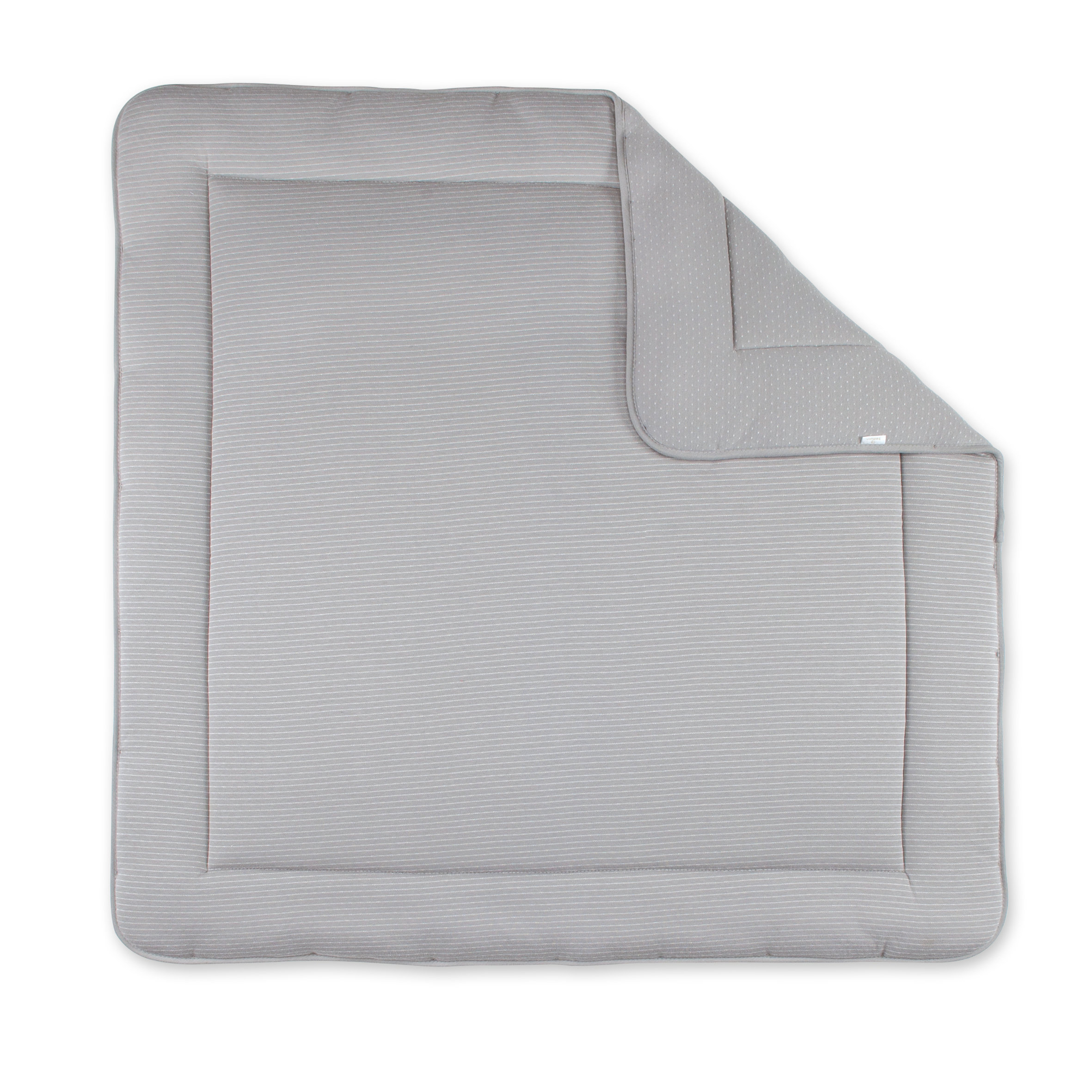 Playpen mat Cushioned comfort 100x100cm DUNES Stripe shadow