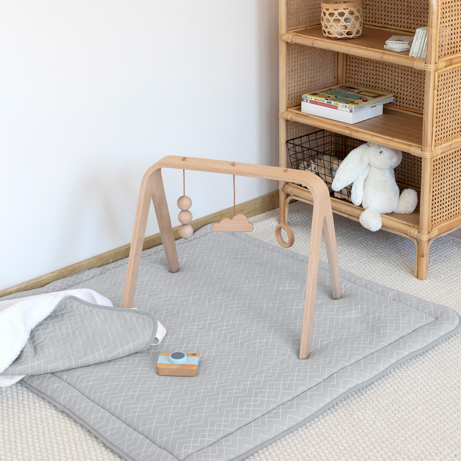 Playpen mat Quilted comfort 100x100cm OSAKA GrizouOutlet