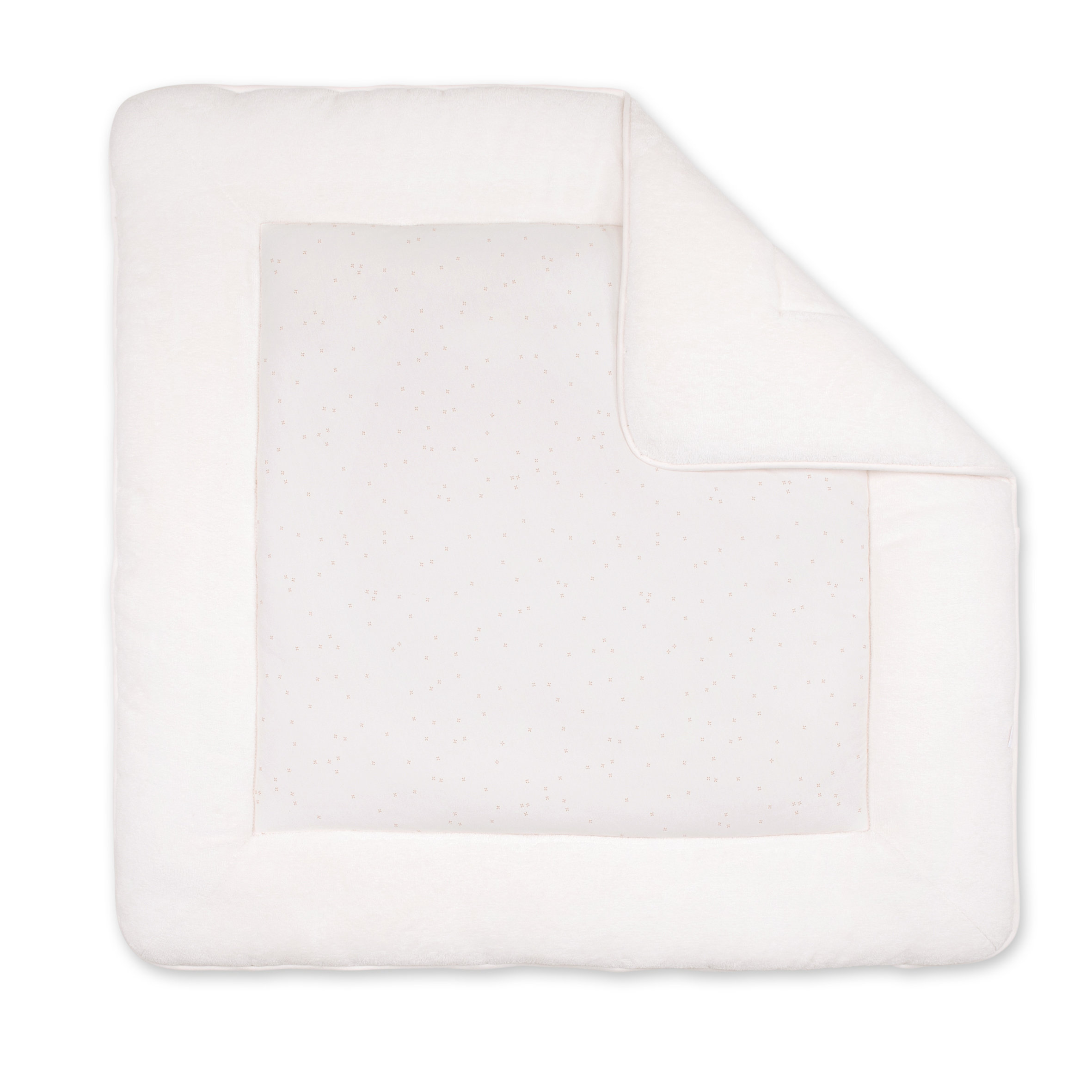 Playpen mat Cushioned comfort 100x100cm OUPSS Mini pudding