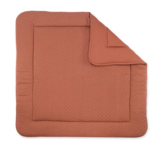 Tapis de parc Pady quilted jersey 100x100cm QUILT Brick