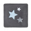 Parklegger Pady softy + terry 100x100cm STARB Little stars print pingu