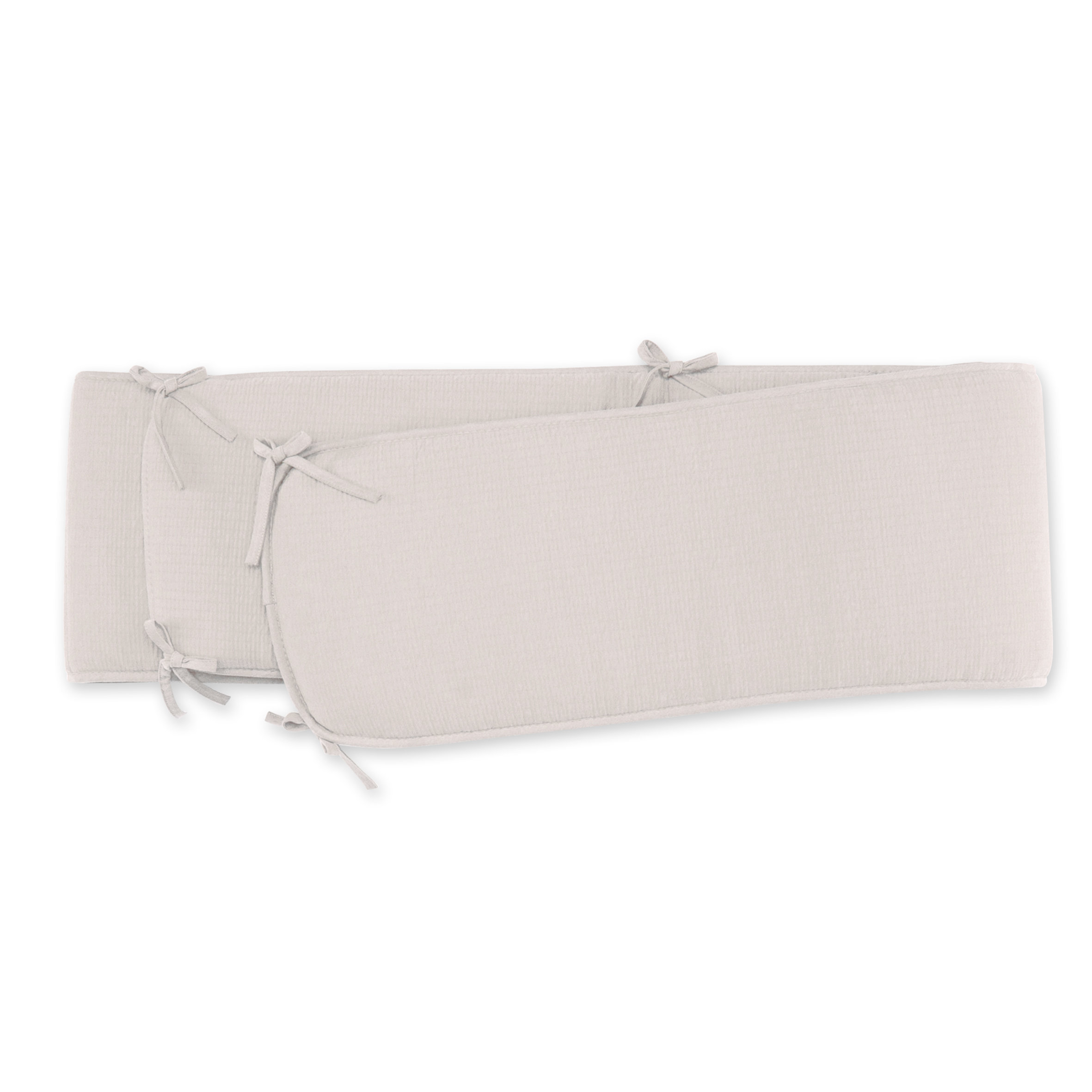 Playpen bumper Soft textured jersey 75x95x28cm CADUM Sand