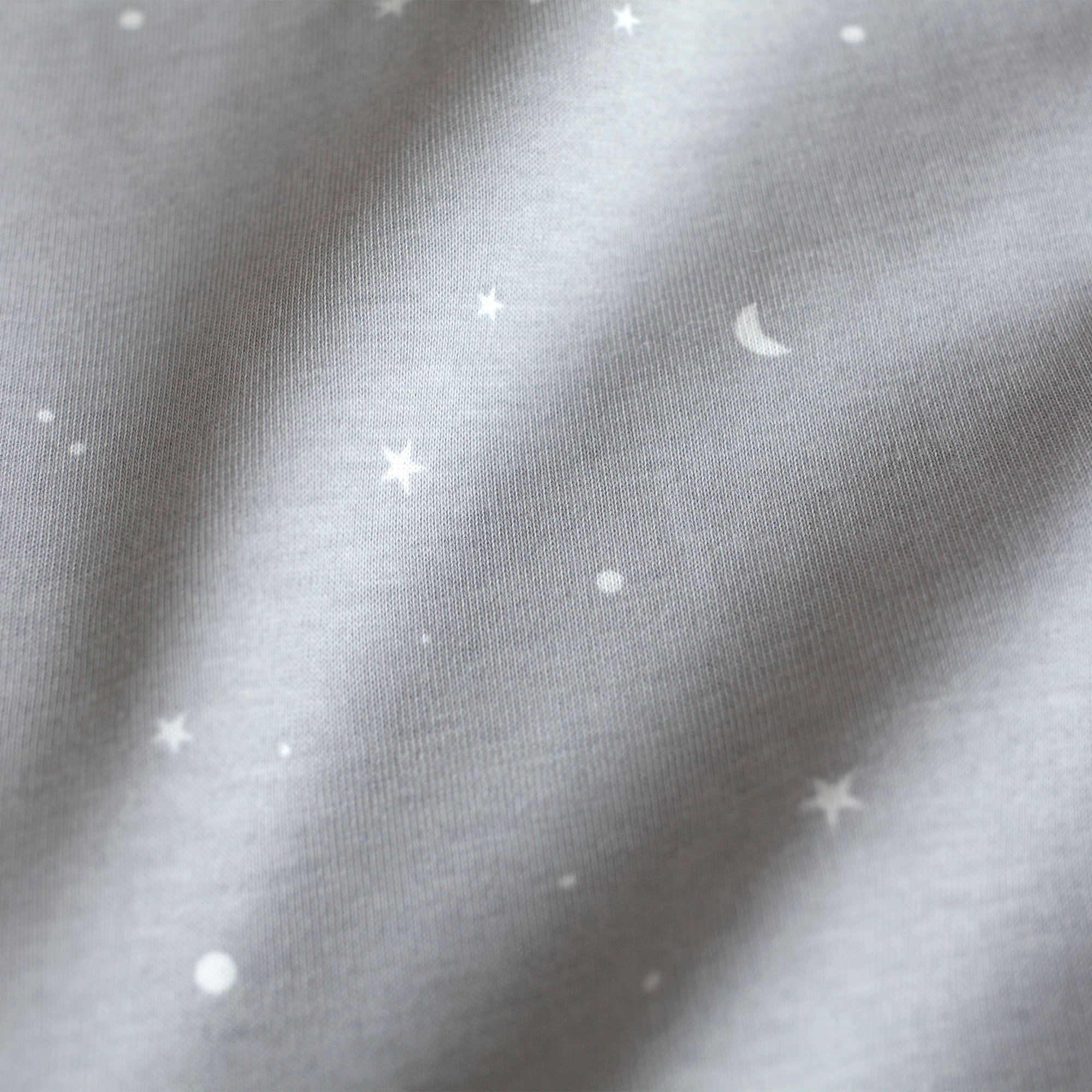 Protector de parque Pady jersey + jersey 75x95x28cm STARY Little stars print grizou