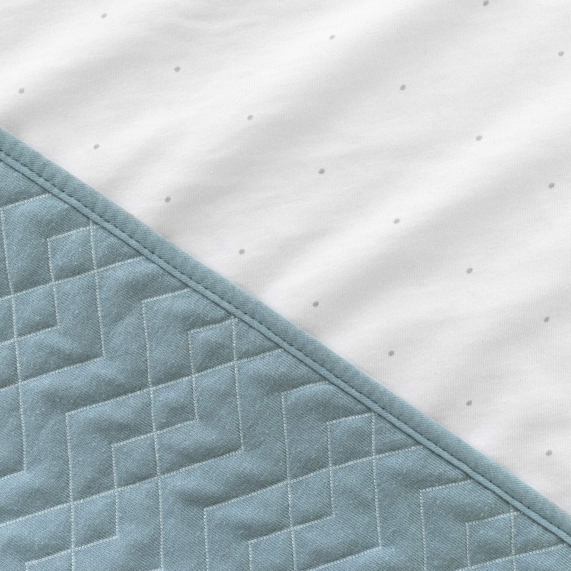 Protector de parque Pady quilted jersey + jersey 100x100x28cm OSAKA Wonder
