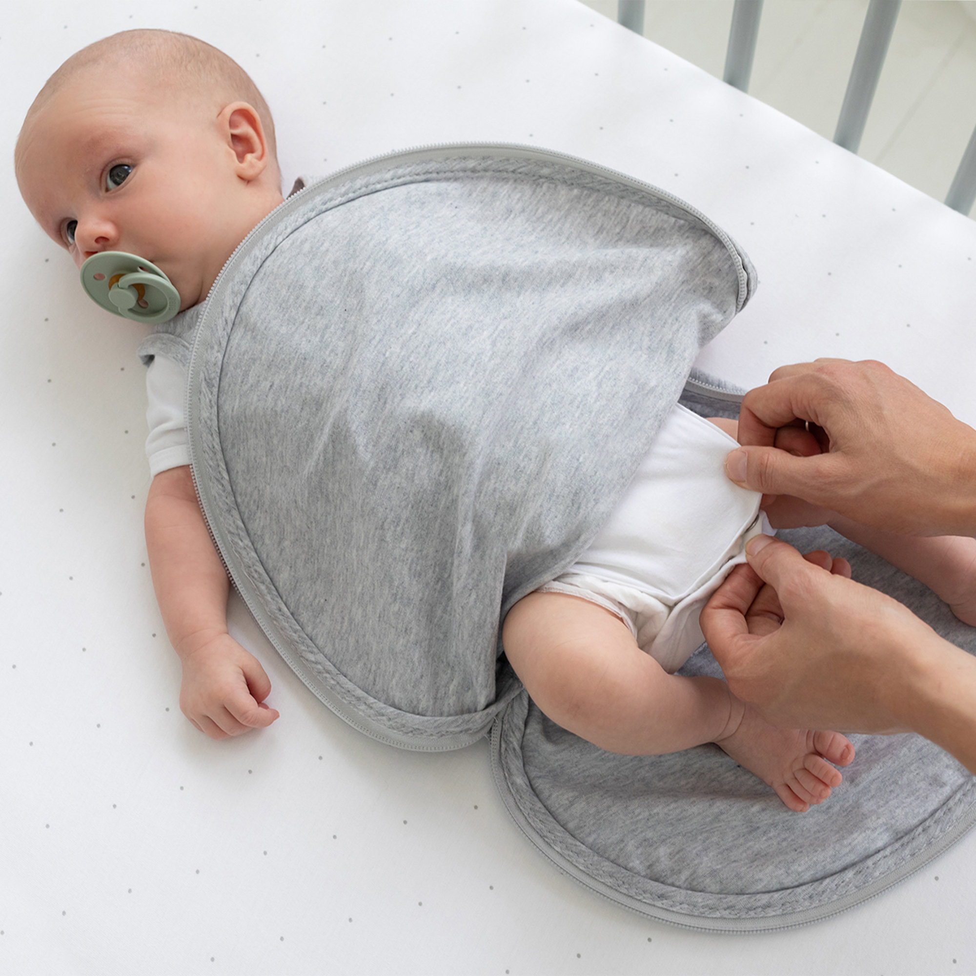 MAGIC BAG Summer jersey 0-1m BEMINI Mix grey TOG 0.5Outlet