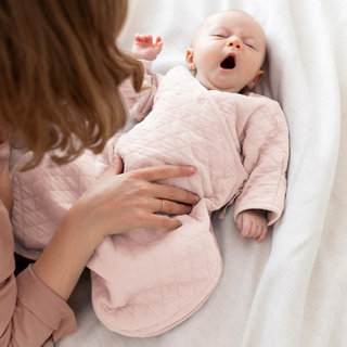 MAGIC BAG Pady quilted jersey 0-1m QUILT Blush TOG 1.5
