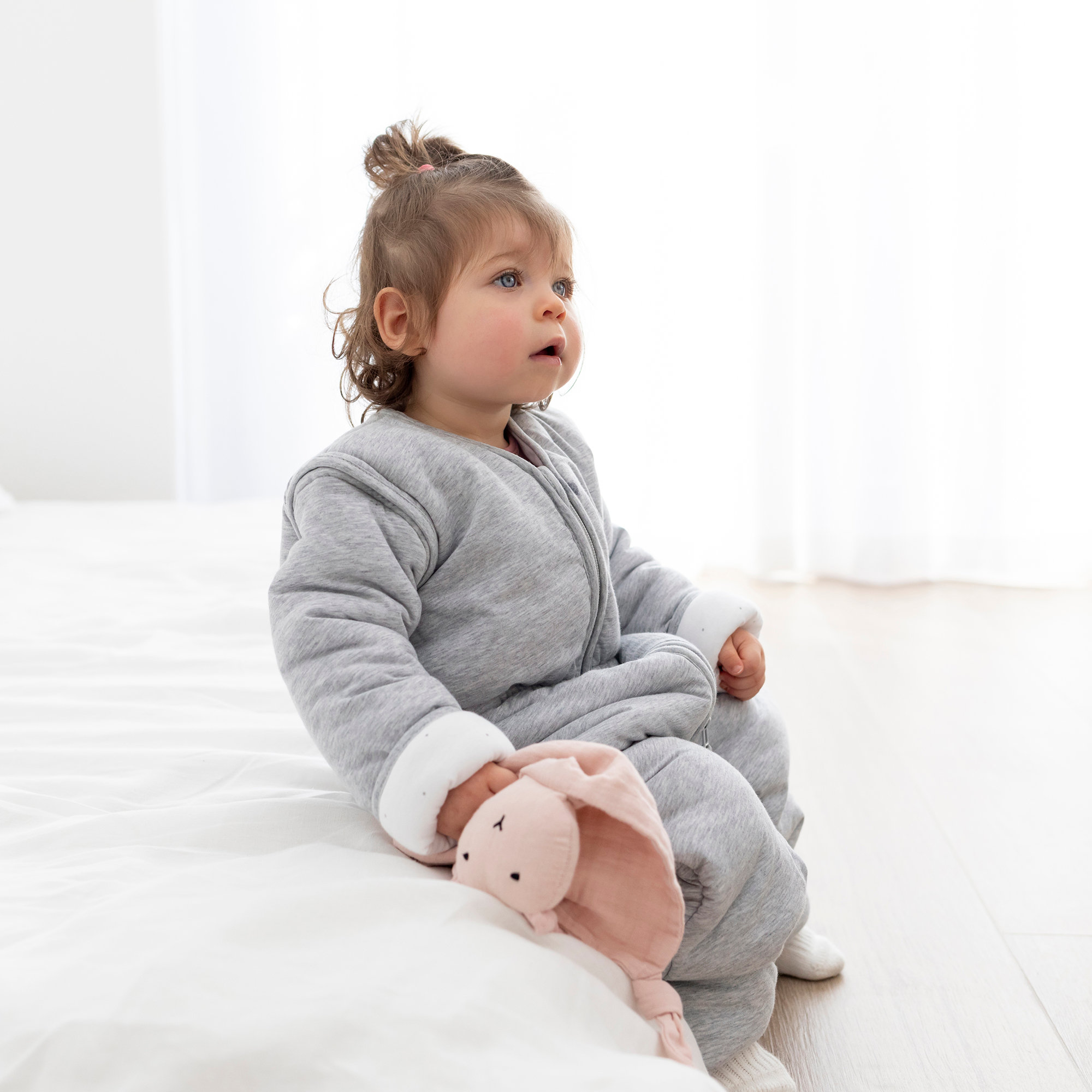 MAGIC BAG Warm cocon 12-24m BEMINI Mix grey TOG 3[BAGS]