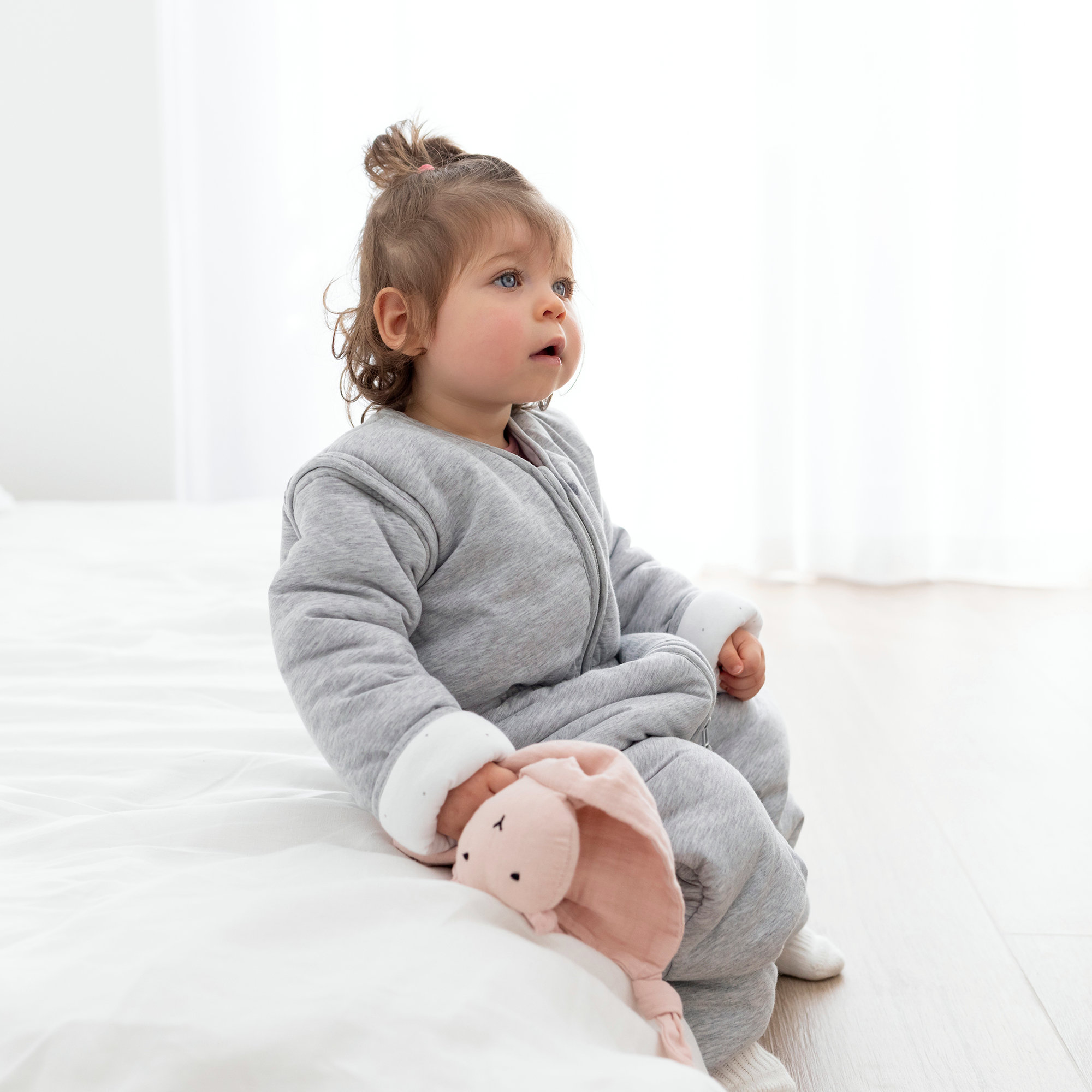 MAGIC BAG Warm cocoon 12-24m BEMINI Mix grey TOG 3