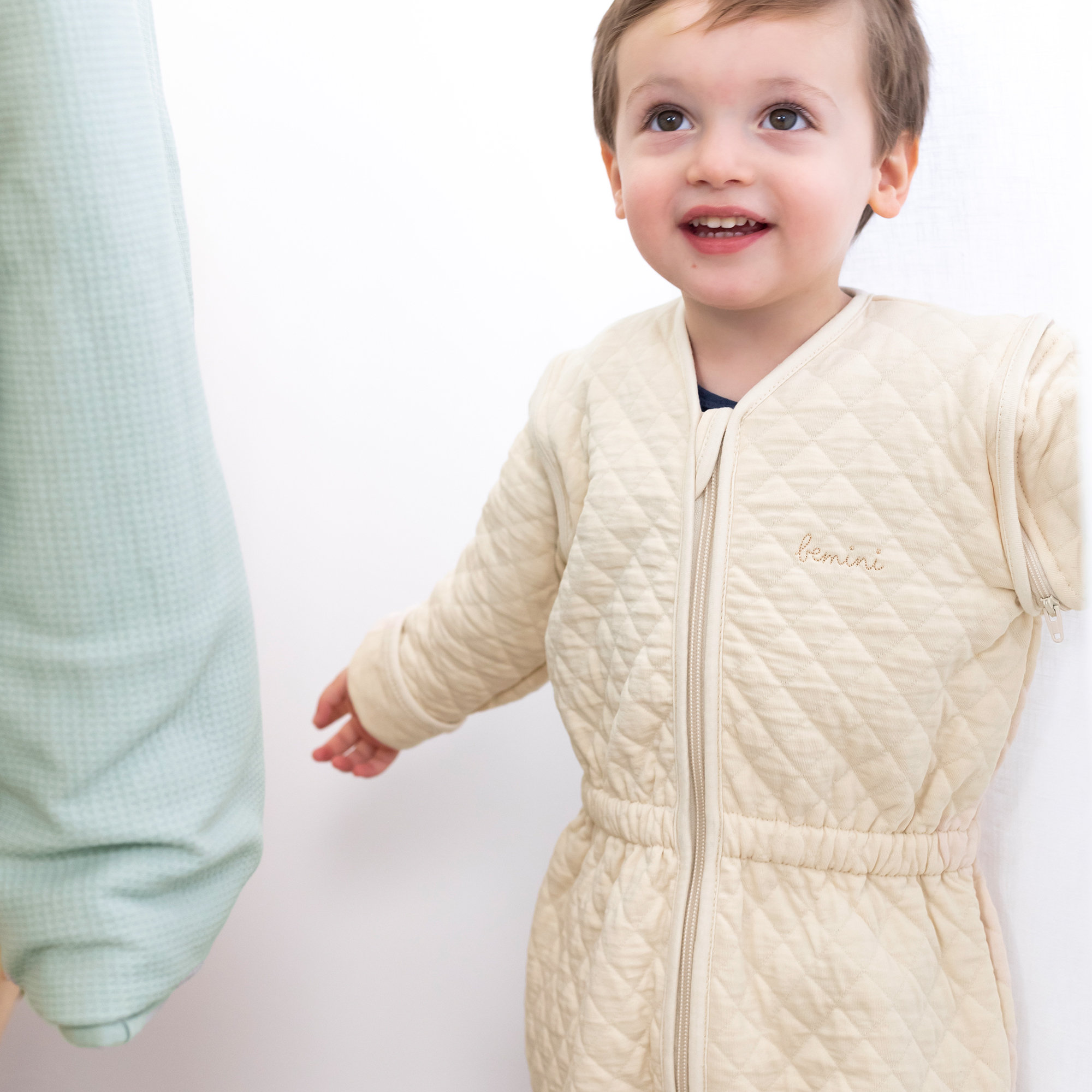 MAGIC BAG Pady quilted jersey 12-24m QUILT Cream tog 1.5