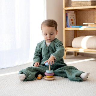 MAGIC BAG Gesteppter Komfort 12-24m QUILT Green TOG 1.5