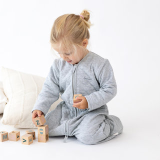MAGIC BAG Gesteppter Komfort 12-24m QUILT Mix grey TOG 1.5